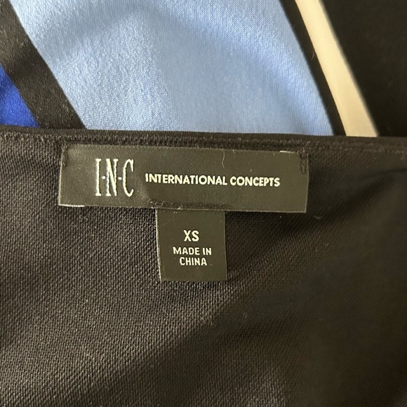 INC International Concepts Faux Wrap Midi Dress - Picture 9 of 11